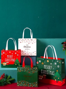 Sacs cadeaux et sacs à fermeture éclair en <span class=keywords><strong>papier</strong></span> PE personnalisés avec logo d'entreprise, faible MOQ, pour emballage alimentaire et de Noël, impression par gravure - Product Image 6