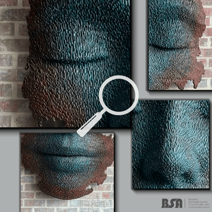 Özel <span class=keywords><strong>Modern</strong></span> soyut kadın yüz sanat heykel, bronz insan yüz heykeli duvar dekorasyon için - Product Image 2