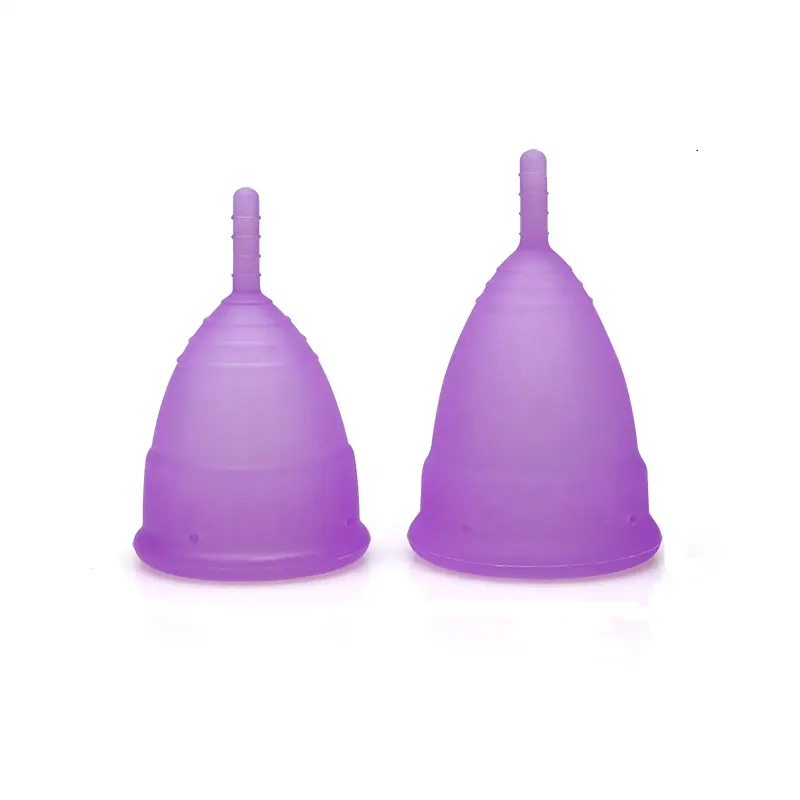 Kit de copa de menstruación reutilizable de silicona de grado médico 100% personalizable al por mayor