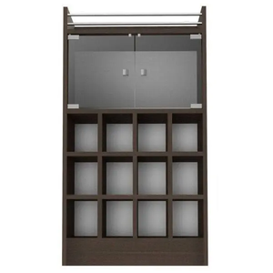 Estante de vino multiusos para puerta de vidrio de 12 botellas, estante de exhibición superior para Cocina, Restaurante, hogar, muebles de Bar - Product Image 1