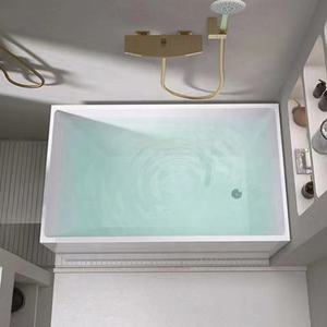 Baignoire autoportante pas chère, baignoire en acrylique, petite baignoire autoportante, baignoire <span class=keywords><strong>de</strong></span> trempage intérieure, petite baignoire rectangulaire, baignoire <span class=keywords><strong>de</strong></span> <span class=keywords><strong>salle</strong></span> <span class=keywords><strong>de</strong></span> <span class=keywords><strong>bain</strong></span>, carton 7 couches - Product Image 2