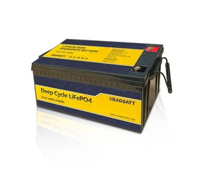 แบตเตอรี่ลิเธียมไอออน 24V 100Ah สำหรับเรือเดินทะเล เรือ รถยนต์ความเร็วสูง รถบ้านเคลื่อนที่ และคาราวาน - Product Image 2