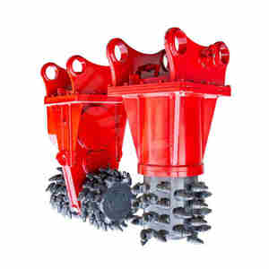 Fresa Idraulica per Roccia di Alta Qualità per Escavatore con Componente Motore Centrale - Product Image 2