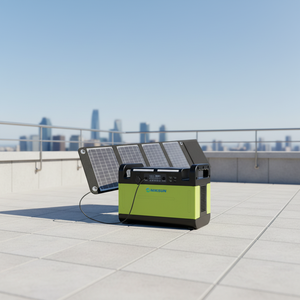 니키선 CP1500 1500W 비상 전원 저장장치 220V 리튬인산철 배터리 야외 전원 공급 장치 미국/유럽/영국용 순수 손전등 - Product Image 2