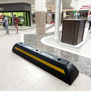 באיכות גבוהה 100 ס "מ צהוב גומי גלגל חניית מגרש מגן עבור קורבים כביש חניה מטא MR-WSR100Z גומי - Product Image 1