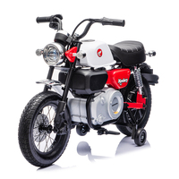 Moto électrique tout-terrain pour enfants sous licence Honda Monkey 125, moteur brushless 250W 24V