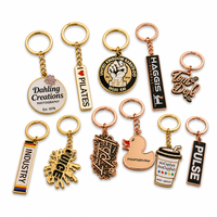 Porte-clés personnalisé en émail avec logo, en alliage de zinc, design mignon pour breloques de sac à main, cadeau promotionnel personnalisé, prix de gros