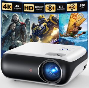 Nouveauté Vidéoprojecteur Home Cinéma 4K 1080P - Product Image 1
