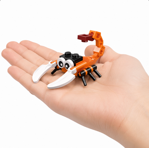 Set di Blocchi da Costruzione a Forma di Scorpione, Gioco Educativo STEM, Kit Modello Animale Fai-da-Te, Regalo per Bambini dai 6 Anni in Su - Product Image 5