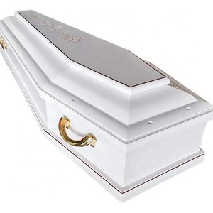 古董金属处理经济棺材 - Product Image 1