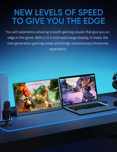 Màn hình di động siêu nhỏ gọn 15.6 inch với độ phân giải 1080P, màn hình IPS và kết nối Type-C - Product Image 5