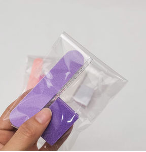 Bán buôn tùy chỉnh thiết kế móng tay dài tập tin Sticker Vuông Nail <span class=keywords><strong>Buffer</strong></span> xách tay Mini chuyên nghiệp Nail công cụ với túi OPP - Product Image 2