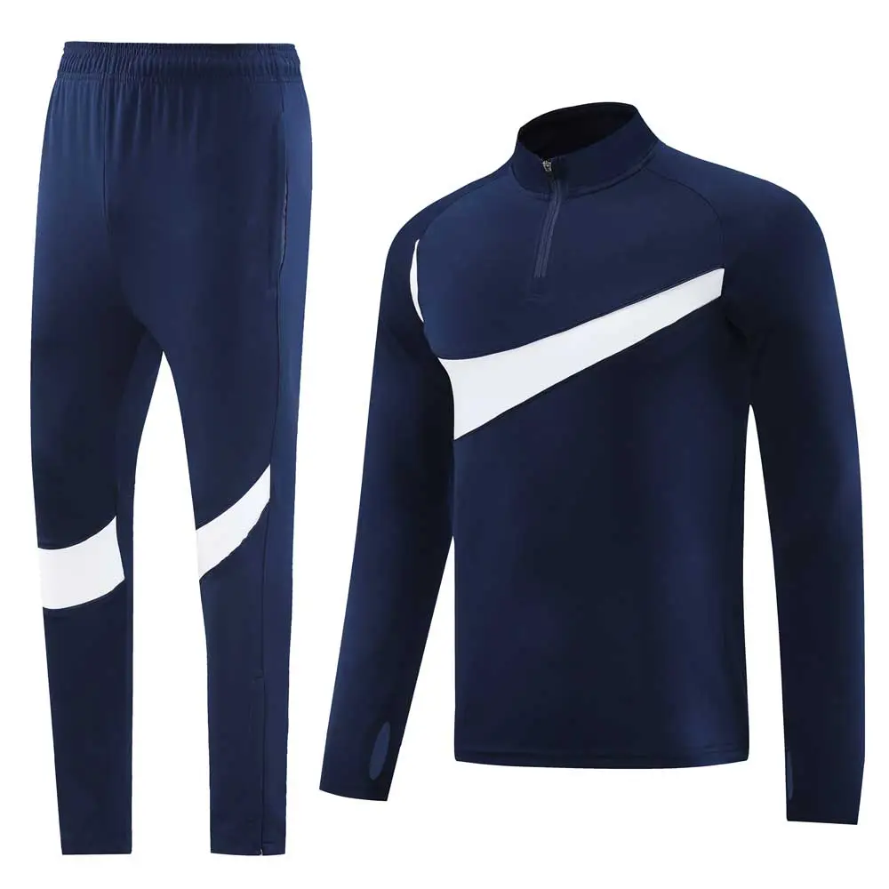Wholesale football sportswear 24-25 versatile comfortable and warm men's long sleeved training clothes