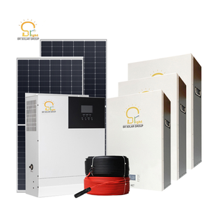 <b>SOLAR</b> 3KW Off-Grid <b>Solar</b> <b>Power</b> System With Mono Panels and Lithium Battery Full Set for Home BR--3KW <b>Solar</b> Battery Energy System - Product Image 1