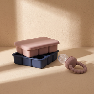 Bac à glaçons en silicone de qualité alimentaire sans BPA, réutilisable, avec couvercle, compatible micro-ondes et lave-vaisselle - Product Image 2