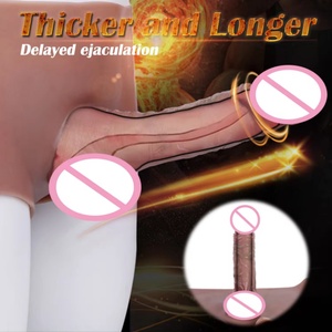 New Big Hips Butts Silicone Pants With Realistic <b>Dildo</b> High Elastic Strap-on Penis Panties for Lesbian Couples Masturbator - Product Image 1
