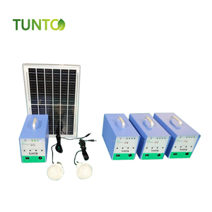 Di động năng lượng mặt trời tạo ra hệ thống với tuổi thọ pin dài đầy đủ hoàn toàn tắt lưới điện với năng lượng mặt trời bảng điều khiển và đèn - Product Image 5