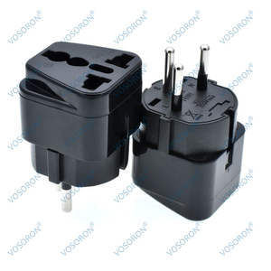 Adattatore Universale per Presa Israeliana Convertitore AC da US AU UK EU a <span class=keywords><strong>IL</strong></span> Israeliano <span class=keywords><strong>3</strong></span> Pin Tipo H Adattatore di Alimentazione da Viaggio Caricatore da Parete Presa - Product Image 2
