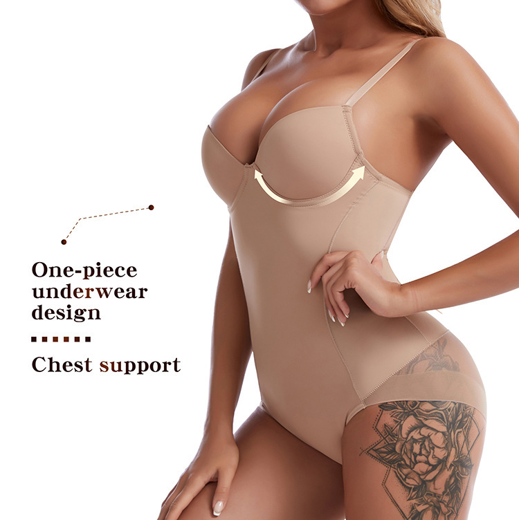 Postpartum Waist Trainer (LJ-19624): back view showing seat coverage and shaping construction