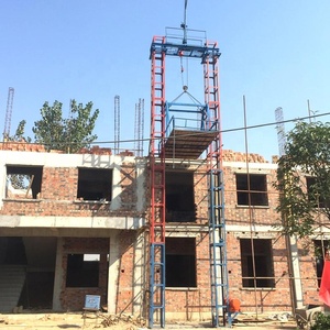Montacarichi per Materiali Edili, Elevatore da Cantiere con Motore, Montacarichi a Torre, Ascensori per Merci per Edifici, Macchina Elevatrice da Costruzione - Product Image 1