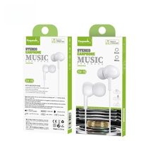 Écouteurs filaires ergonomiques et confortables, casque stéréo HiFi 3,5 mm, ultra légers, intra-auriculaires, avec micro