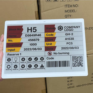 New 2.4Ghz AP Ble Api Eink Epd Electronic Shelf Talkers Labels For Usa Warehouse Stock <b>Eas</b> Esl Racking <b>System</b> Digital Price Tags - Product Image 1