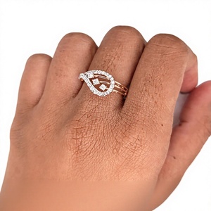Anillo de Compromiso Clásico de Estilo Vintage con Diamante Cultivado en Laboratorio de 0.50 Ct de Lurba Jewels, Certificado por IGI, Oro Rosa Sólido de 14K, San Valentín - Product Image 3