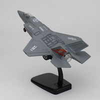 Moulé sous pression simulation alliage combattant F18 F35 modèle son et lumière Pullback Aviation ventilateurs militaires avion jouet affichage jouets en métal