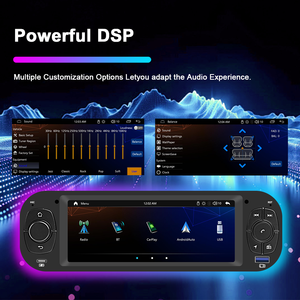 Radio para Auto de 6.86 Pulgadas, Reproductor MP5 para <span class=keywords><strong>Fiat</strong></span> Panda, Reproductor de DVD Inalámbrico para Tablero de Auto con Pantalla Táctil, Radio para Auto con Navegación Linux - Product Image 4