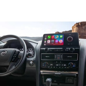 ZWNAV-receptor de Radio estéreo para coche, pantalla de 12,3 pulgadas, Android 11, para Nissan Armada Patrol <span class=keywords><strong>2020</strong></span>, 2021, 2022, GPS, unidad principal de reproductor automático - Product Image 1