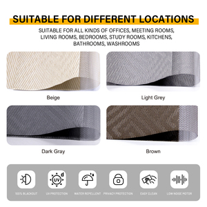 Tuya Smart <span class=keywords><strong>rullo</strong></span> elettrico tende <span class=keywords><strong>Zebra</strong></span> tessuto oscurante per camera da letto soggiorno motorizzato <span class=keywords><strong>rullo</strong></span> incorporato - Product Image 5