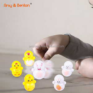 OEM Mini animal gobelet jouet Roly-poly auto-redresseur poupée Fidget jouets en vrac pour Pâques salle de classe prix Pinata remplisseurs - Product Image 6