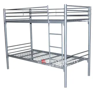China wholesale furniture cheap labour Adult metal double bunk bed for Dubai