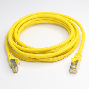 Cat6A UTP / SFTP Amarillo Negro PVC LSZH Jacket Internet Patch Cord Cables <span class=keywords><strong>de</strong></span> red para el hogar y la Oficina disponibles en stock - Product Image 5