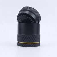 Accessoires pour fumer d'herbes broyeur de 63mm magasin de fumée produits à fumer broyeur logos imprimer broyeur d'herbe de tabac en alliage d'aluminium