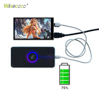 Moniteur portable 2k 6 pouces pour ordinateur portable 2560*1440 Haute luminosité 450 Nits FHD avec batterie intégrée 5000 mAh pour PS5 Téléphone