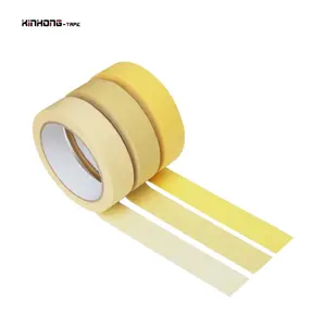 Recyclable High Temperature Resistant No-Residual Automotive Spray Paint Crepe Paper Masking Self Adhesive Tape