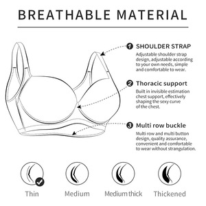 Ladymate ODM/OEM Sujetadores <span class=keywords><strong>De</strong></span> <span class=keywords><strong>Talla</strong></span> <span class=keywords><strong>Grande</strong></span> Para Mujer Sujetador minimizador para busto <span class=keywords><strong>grande</strong></span> Cobertura completa D E Copas Sujetadores <span class=keywords><strong>de</strong></span> <span class=keywords><strong>talla</strong></span> <span class=keywords><strong>grande</strong></span> - Product Image 5