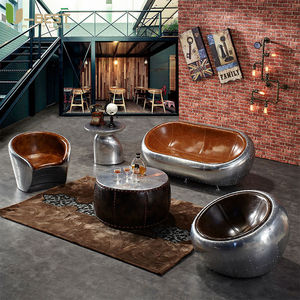 Sofá Clásico de Diseño, Estilo Vintage Industrial Retro Aviador, para Salón, Bar, Pub, Club, Estudio, Muebles para Apartamento Estilo <span class=keywords><strong>Brooklyn</strong></span> - Product Image 5
