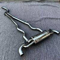 Pot d'échappement DZ pour G29 Z4 M440i B58 3.0T Coupé, modèle SS304 en acier inoxydable poli miroir 1,5 mm, échappement en Y à quatre roues