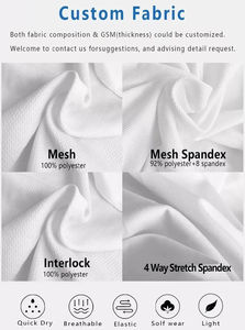 Camisetas de Running Personalizadas Sublimadas, Transpirables, de Secado Rápido, Unisex, con Absorción de Humedad, Estampadas, de Manga Corta, de Poliéster, para Maratón - Product Image 3