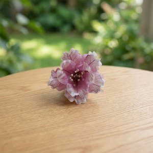 Handmade Sola Wood Peony Flower Purple Romantic Dreamy Wedding Decor High Simulation Artificial Flower Soft Lightweight - Product Image 3