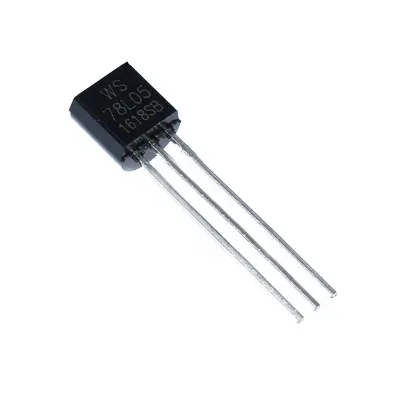 電子部品新しい78L05トランジスタTO-92国内WS 7805 3端子電圧安定器5V 10 pcs = 3元