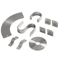 Composants métalliques emboutis sur mesure OEM en acier inoxydable, pièces de formage de tôles, pliage pour la fabrication métallique