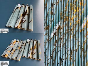 Trang trí <span class=keywords><strong>WPC</strong></span> tích hợp wallboard bảng khá<span class=keywords><strong>c</strong></span> biệt thự hiện đại sang trọng PVC tấm Tường dễ dàng nhanh chóng <span class=keywords><strong>c</strong></span>ài đặt sợi tre - Product Image 5