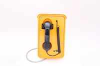 Téléphone tunnel industriel KNSP-10, IP66, étanche à la poussière, robuste, corps en alliage moulé sous pression, VoIP analogique, usage intensif