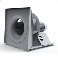 Ventilateur centrifuge à entraînement direct INFINAIR avec hélice à pales courbées vers l'arrière, haute pression, pour ventilation industrielle, 160 000 m³/h