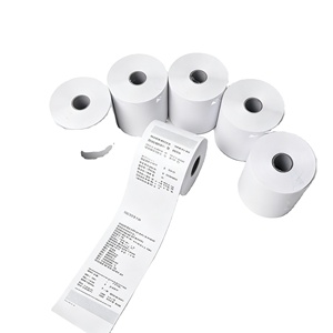 Office Register A4 <strong>Rizla</strong> <strong>Rolling</strong> Paper Paper 80*80mm BPA Free Logo Printed POS Cash Register Receipt Paper Factory Wholesale - Product Image 1
