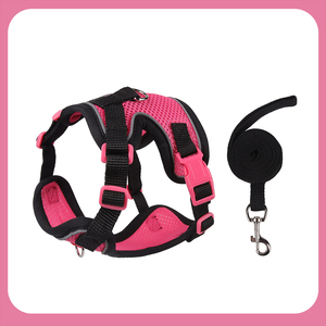 Setelan rompi kucing kecil, sedang Besar tahan keluar Mesh anjing <span class=keywords><strong>Harness</strong></span> Set Neoprene berjalan kucing <span class=keywords><strong>Harness</strong></span> dengan tali perlengkapan hewan peliharaan - Product Image 3
