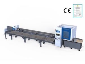 Máquina cortadora de tubos láser de fibra de 3kw, nueva máquina Industrial CNC de corte láser de acero y Metal, carga automática de tuberías, refrigeración <span class=keywords><strong>por</strong></span> <span class=keywords><strong>agua</strong></span> IGS - Product Image 1